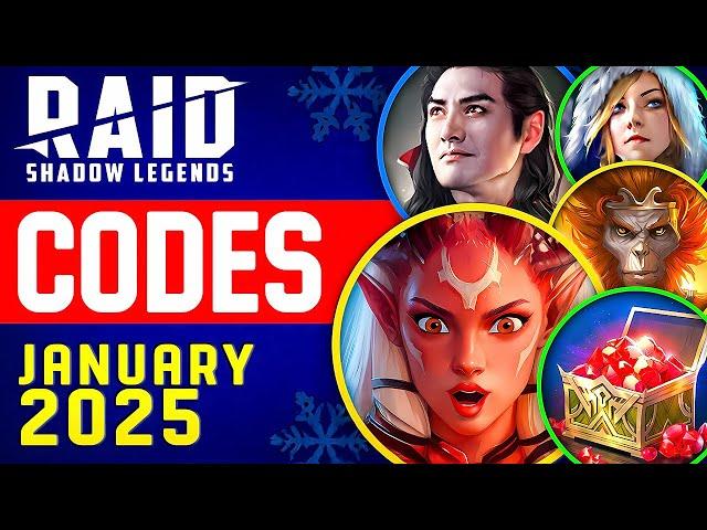 HAPPY NEW RAID YEAR ️ Raid Shadow Legends Promo Codes ️January 2025