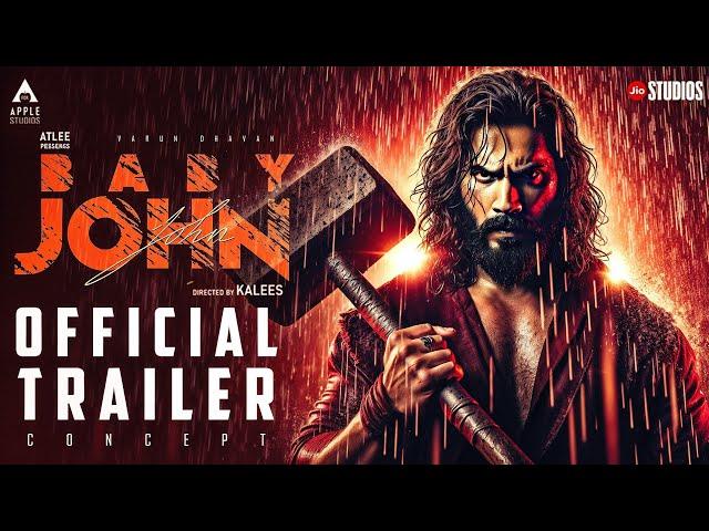 Baby John | Concept Trailer | Varun Dhawan | Jackie Shroff | Atlee | Salman Khan | Wamiqa | 2024