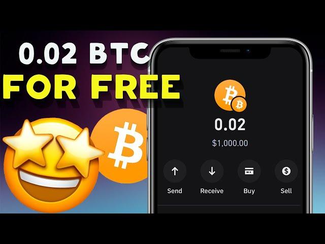 Earn 0.02 FREE Bitcoin with Quick Withdrawal