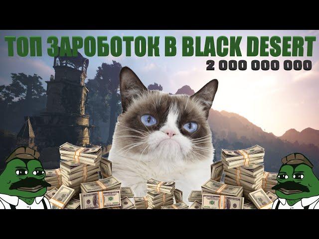 ТОП ЗАРОБОТОК СЕРЕБРА В BLACK DESERT / ГАЙД