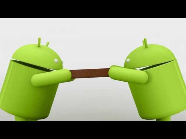 Android KITKAT 4.4 - Android Animation - Bigger Half