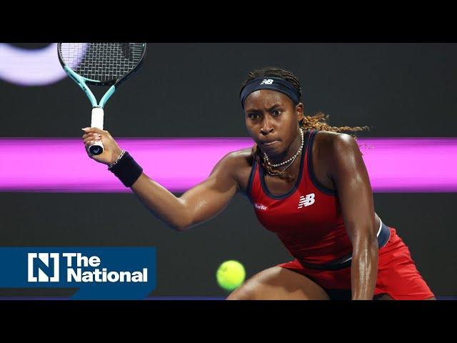 US Open champion Coco Gauff advocates peace in Gaza