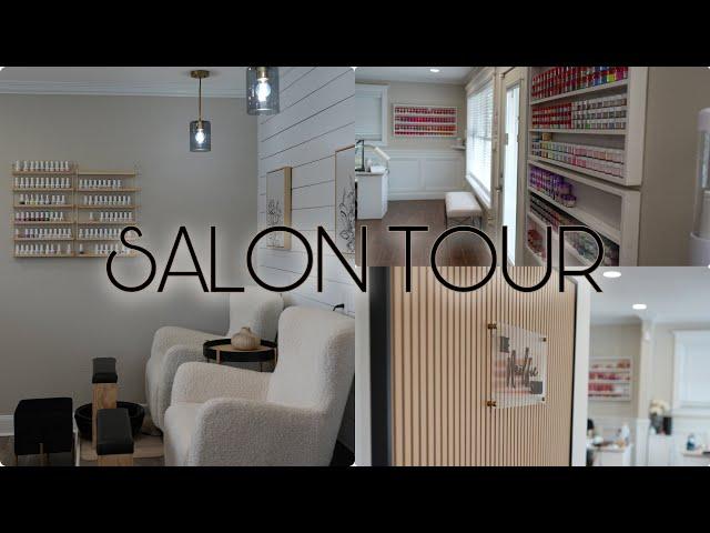 Updated Salon Tour | Decor Inspo