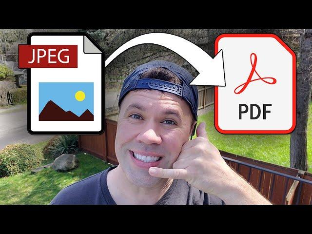 How To Convert JPG to PDF on Mobile for FREE (iPhone & Android)