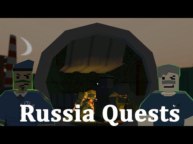 Unturned Solo PVP Vanilla Survival - Russia Quests/Horde Beacons EP#6