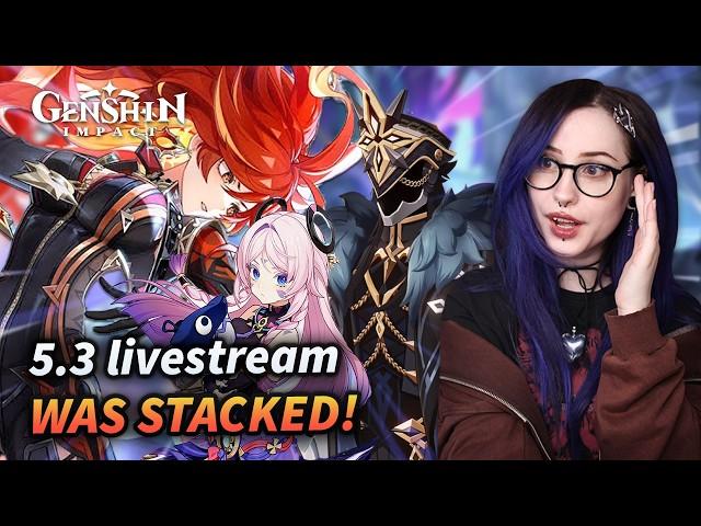 IT'S SHOWTIME! THE BEST GENSHIN UPDATE?! 5.3 Livestream Reaction | Genshin Impact