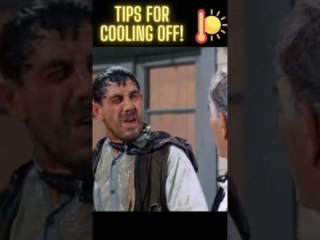 #shorts #gunsmoke Festus' Tips For Cooling Off! 