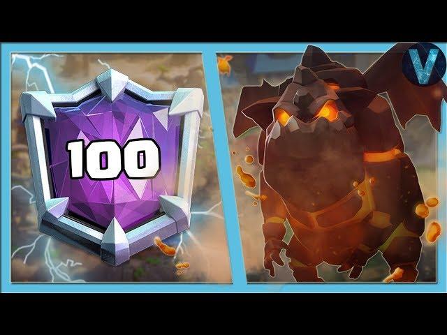 LAVA HOUND IS OP! TOP-100 OF WORLD AND 7400+ TROPHIES / CLASH ROYALE