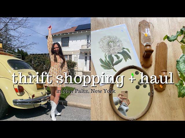 Antique & Thrift Shopping for Home Decor in New Paltz New York! Thrift & Antique Haul