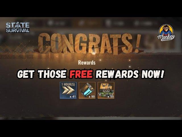 STATE OF SURVIVAL: FREE REWARDS - GET THEM NOW