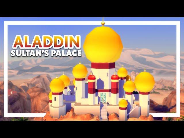 ALADDIN | Sultan's Palace | The Sims 4 Speed Build (No CC)