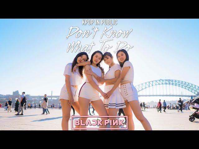 [KPOP IN PUBLIC CHALLENGE] BLACKPINK - "Don't Know What To Do" Dance Cover by MONOCHROME