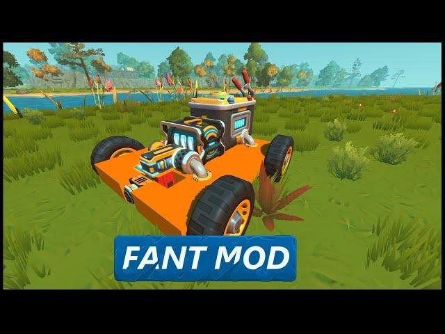 Scrap Mechanic Fant Mod | How to Setup a Player Follower with the Unit Facer