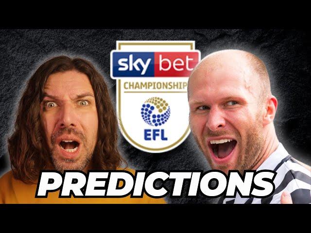 Championship SCORE PREDICTIONS - Round 5