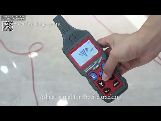 Noyafa NF-826 Underground Cable Tester Tracker Review Aliexpress