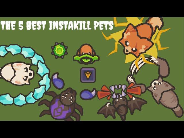 Taming io - The 5 Best INSTA KILL Pets, Ranked!