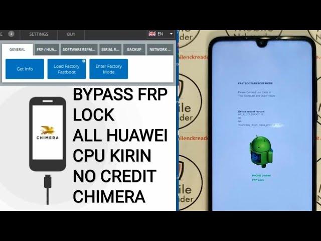 HOW TO REMOVE FRP LOCK AND HUAWEI ID ALL HUAWEI PHONES (CPU KIRIN ONLY) WITHOUT CREDIT CHIMERA TOOL