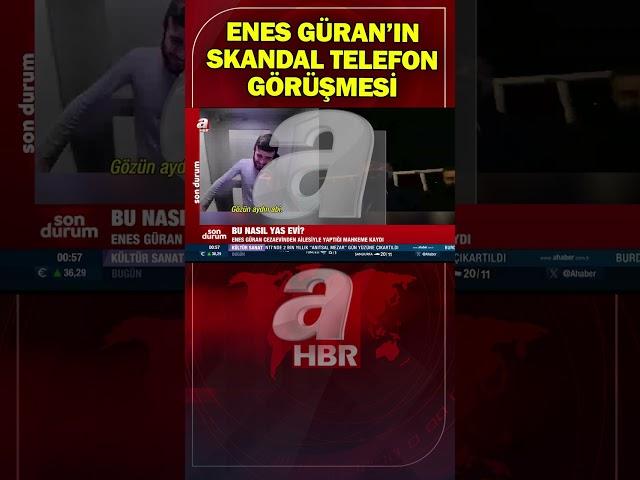 Enes Güran'ın cezaevindeki görüşmesi şoke etti! İşte o görüntüler... #shorts