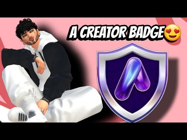 How to get A Creator Badge On Avakin Life 2024 | Avakin Life A Creator Badge | #Avakinlife #newbadge