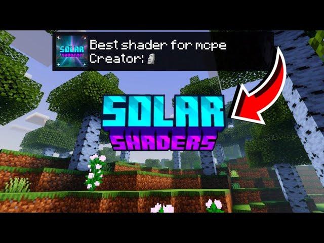 Best Shader for minecraft pe 1.21+