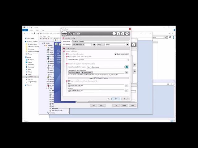 PublishToSharePoint: Visiativ myPDMtools for SOLIDWORKS PDM Professional