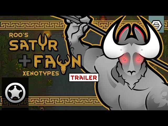 Rimworld Mod - Roo's Satyrs and Fauns Xenotypes Trailer