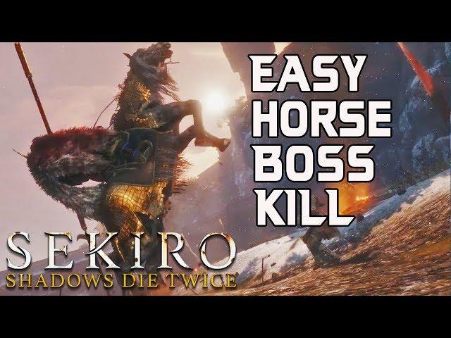 SEKIRO BOSS GUIDES - How To Easily Kill Gyoubu Masataka Oniwa!