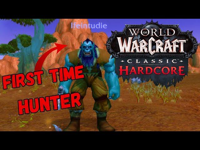 WOW Classic Hardcore | Orc Hunter (First time) #shorts #worldofwarcraft #live