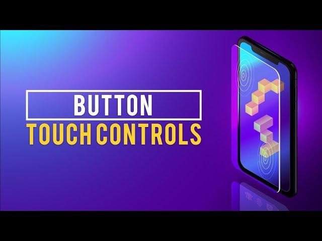 Unity Touch Controls Tutorial | How To Move A Character With Buttons Unity Tutorial