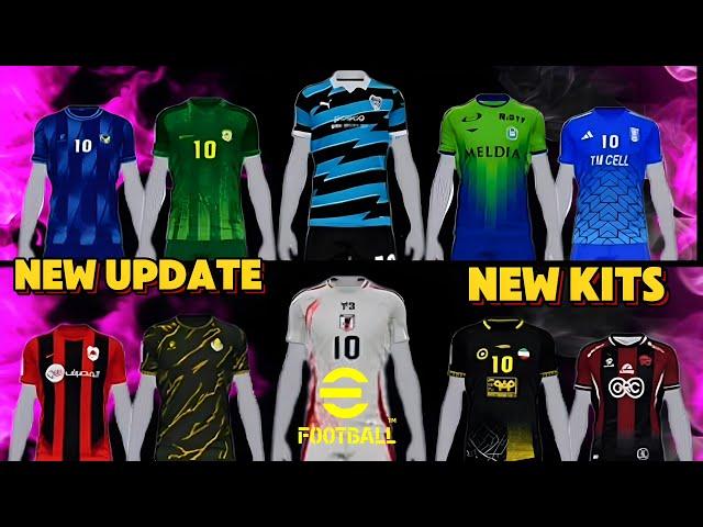 Amazing  New Update Kits Efootball 2025 Mobile | Don't Miss !