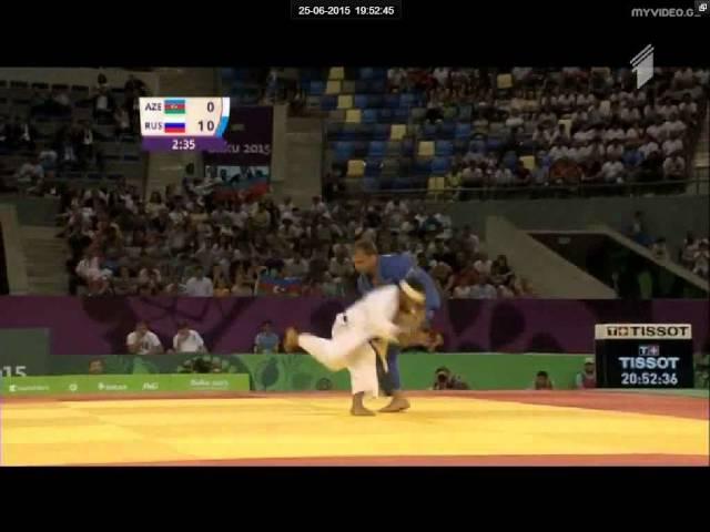 Mikhail Pulyaev vs Nijat Shikhalizada European games Baku 2015