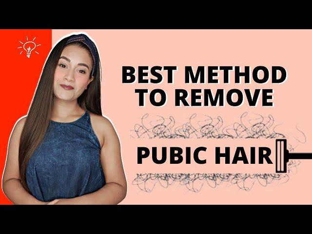 How to remove pubic hair?