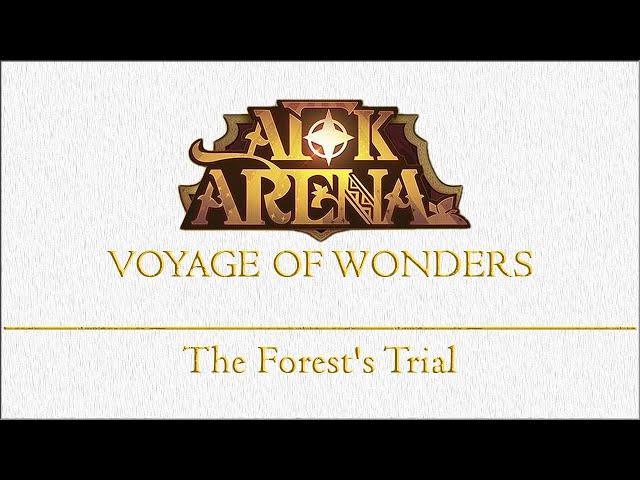 [=AFK ARENA=] Лесные испытания | The Forest's Trial | Чудесное путешествие | Voyage of Wonders