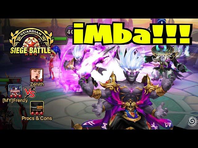 Wrecked by a New LD Unit: VRITRA in Top Tier G3 Siege Battle!! XD