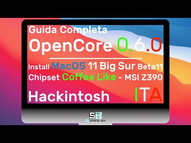 Hackintosh MacOS 11 Big Sur Beta11 Metodo OpenCore 0.6.0 - Guida Completa ITA