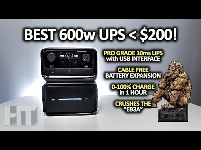 EcoFlow River 3 PLUS 600w "Pro UPS" Portable Power Station | Solar Generator