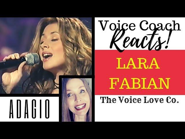 Voice Coach Reacts | Lara Fabian | Adagio | Christi Bovee