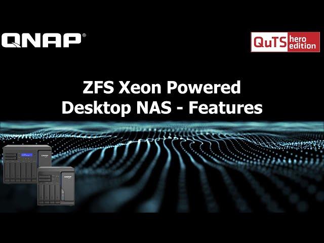 Latest features explained! TS-h886 ZFS, Xeon Powered NAS
