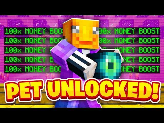 Unlocking The ULTIMATE MONEY PET in Minecraft OP PRISON SERVER! | Minecraft Prisons | EnchantedMC #3