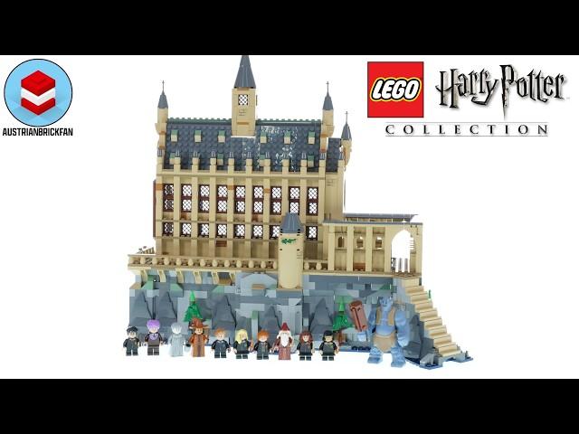 LEGO Harry Potter 76435 Hogwarts Castle: The Great Hall – LEGO Speed Build Review