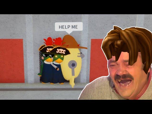 ROBLOX PIGGY FUNNY MEME MOMENTS (BUDGEY AND MR.P GOT STUCK)