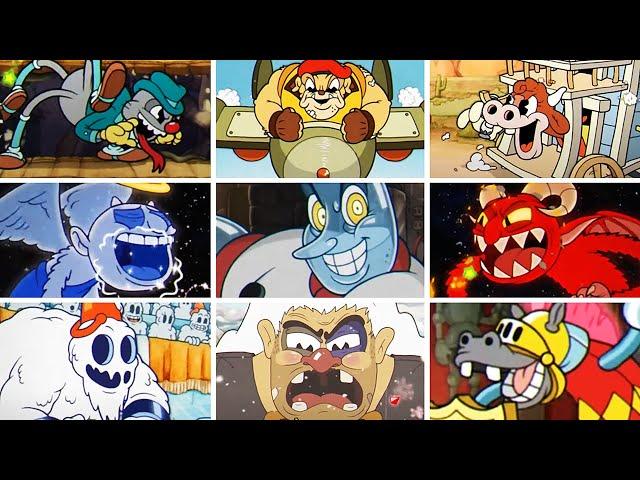 Cuphead DLC - All Bosses No Damage & Ending (The Delicious Last Course)