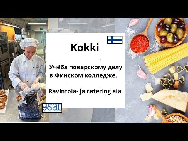 Учёба На Повара В Финляндии | YSAO | kokki