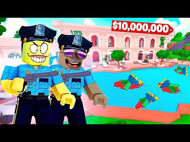 МЕГА ОБОРОНА ОСОБНЯКА! САМЫЙ ДОРОГОЙ ОСОБНЯК С ОХРАНОЙ В МИРЕ В ROBLOX