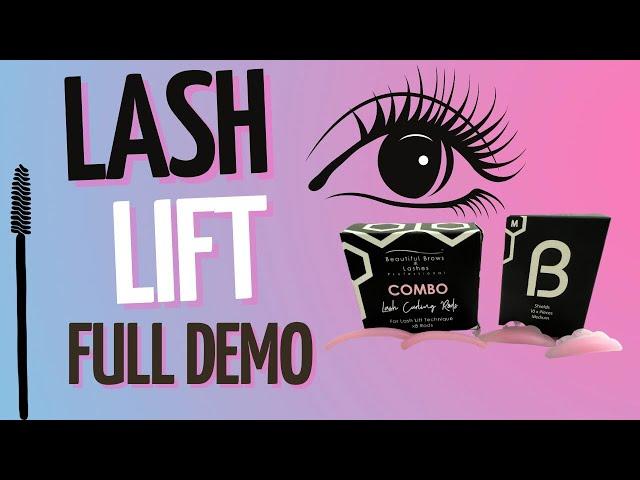 Lash Lift|Full Demo #lashlift