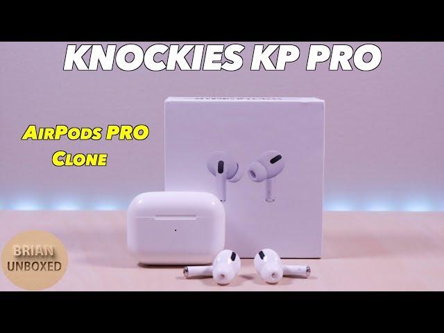 Knockies KP Pro - Watch this before buying AirPods Pro! (Music & Mic Samples)