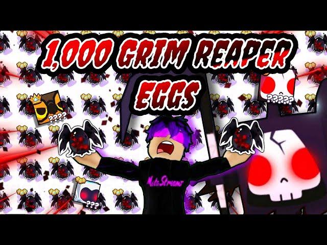 Hatched 2 Gargantuans from 1,000 Grim Reaper Eggs!