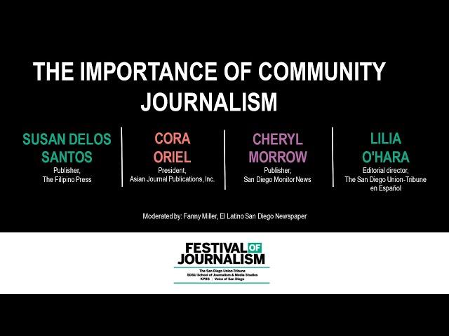 The importance of community journalism