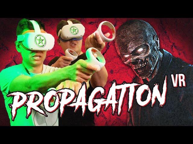 Let's Play Propagation VR - Fighting Zombies in VR