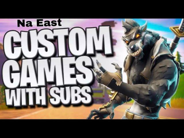 *LIVE*Fortnite Customs(NA East) Scrims #1 Lxftz